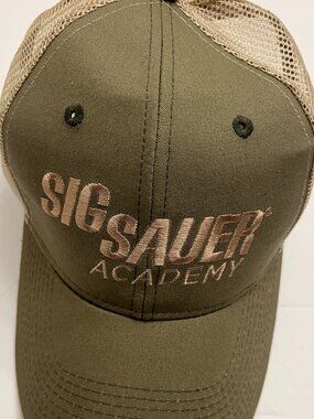Sig Sauer Academy Adjustable Hat Cap- NEW